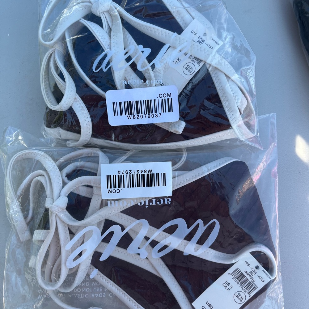 Aerie brand new bikini top and bottom